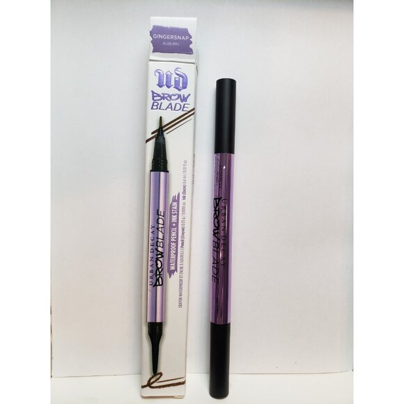 URBAN DECAY  BROW BLADE WATERPROOF PENCIL + INK STAIN Gingersnap New In Box - Picture 1 of 6